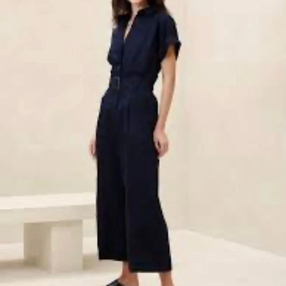 NWT Banana Republic Linen Jumpsuit